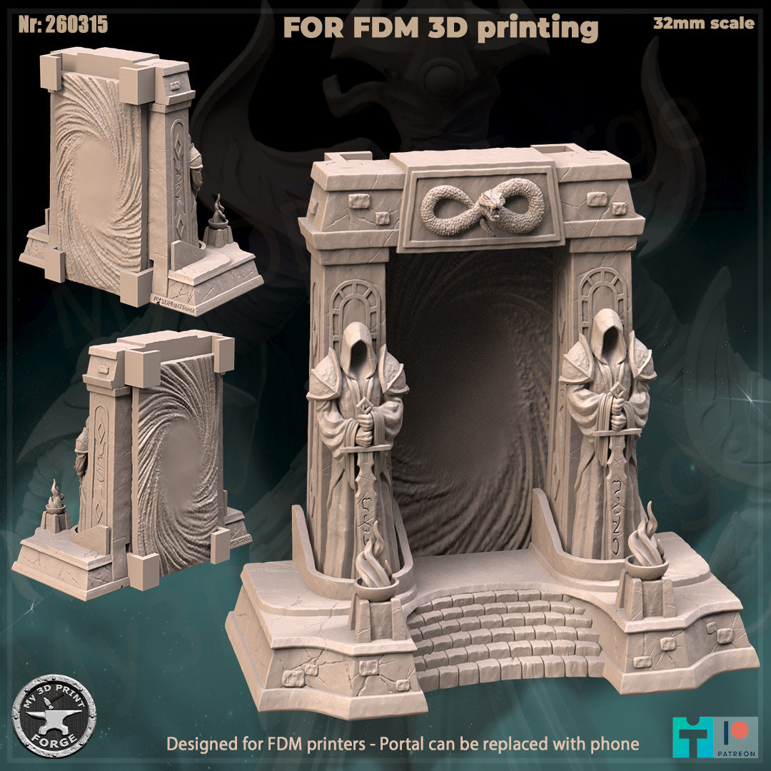 Portal - 32mm Scale - Unpainted Miniature