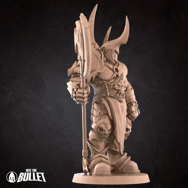 Fel Lord - Fel Wastes Set - 32mm, 35mm Scale - Unpainted Miniature