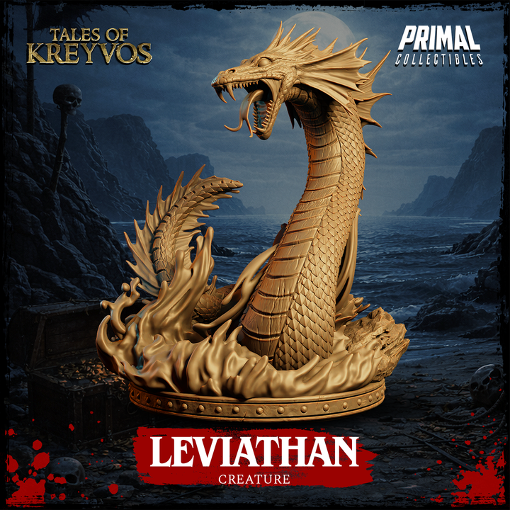 Leviathan - Tales of Kreyvos - Unpainted Miniature