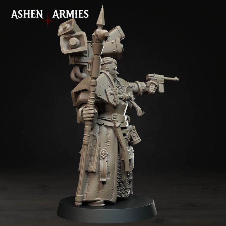 War Prophet, Bleeding Procession - Bullet Crusade - Unpainted Miniature