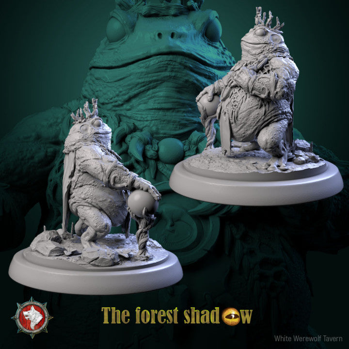 Frog King - The Forest Shadow Set - Unpainted Miniature
