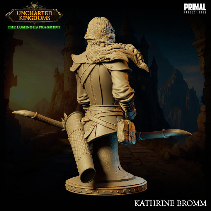 Kathrine Bromm - Uncharted Kingdoms - Miniature Bust