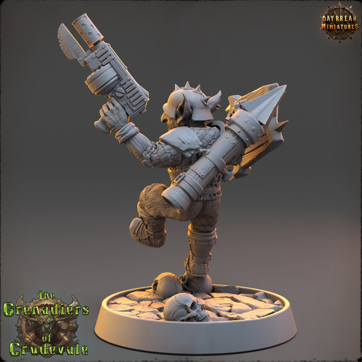 Jako Sizzletop - The Grenadiers of Crudevale - Unpainted Miniature