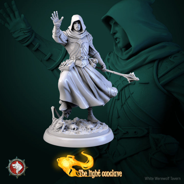 Masked Clerics - Unpainted Miniature