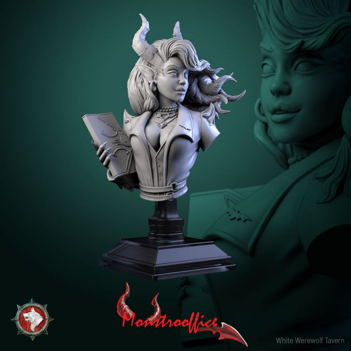 Superintendent Tiefling - Bust