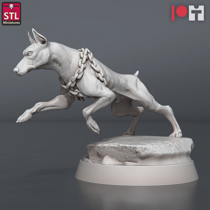 Wild Dogs - Unpainted Miniature