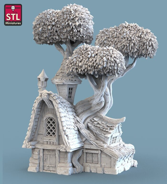 Witch Hut - Tabletop Terrain