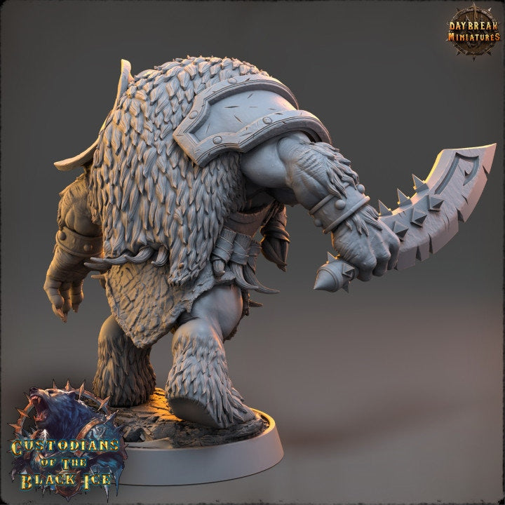 Severer Gautz - Custodians of The Black Ice - Unpainted Miniature