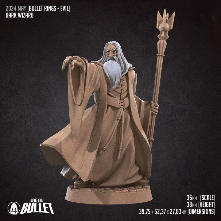 Dark Wizard - Unpainted Miniature