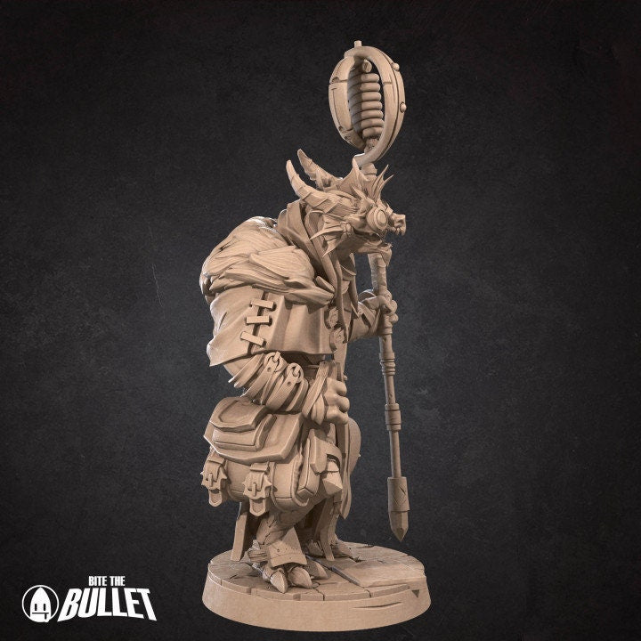 Dragonborn Artificer - Unpainted Miniature