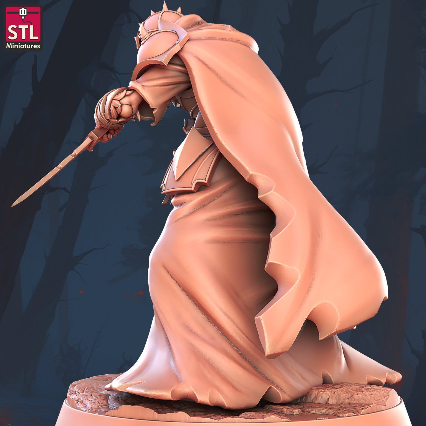 Shadow Knight - Unpainted Miniature