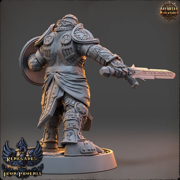 Tristan du vent Sauvage - Human Paladin - The Renegades of the Iron Phoenix