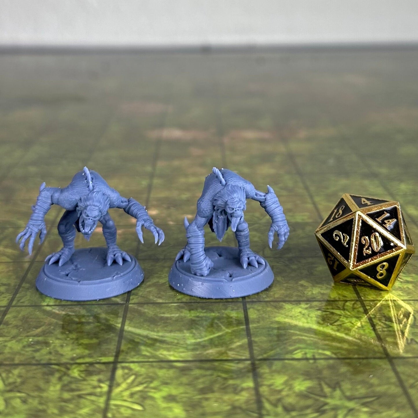 Ghoul - 2 Poses - Unpainted Miniature