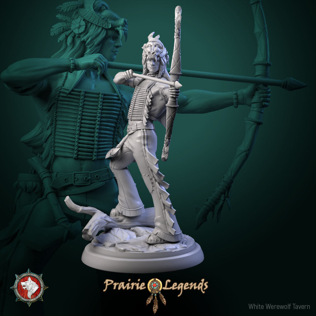 Native Warriors - Unpainted Miniature