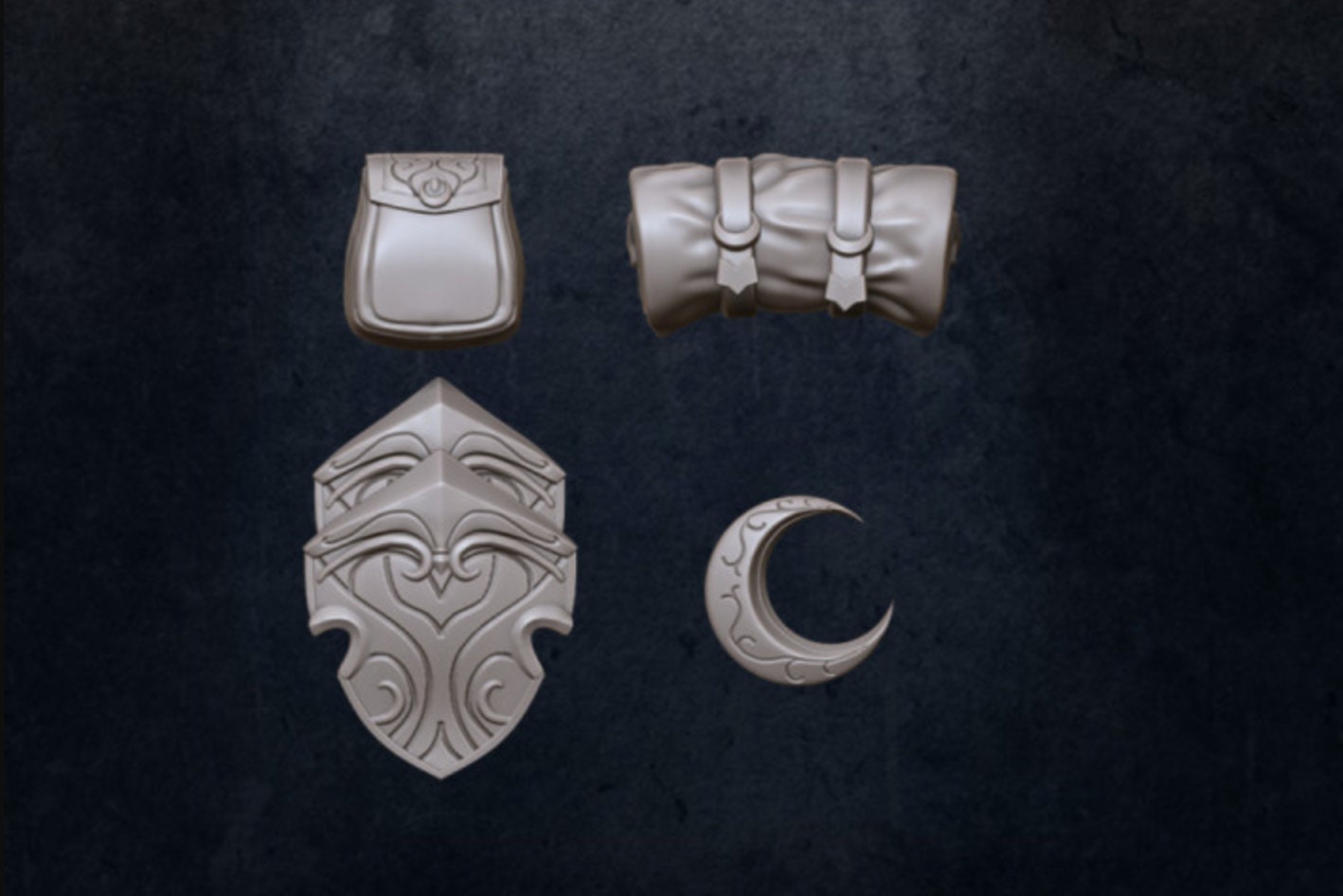 Female Elf Sentinel - Mounted Ranger Miniature - Pose 2