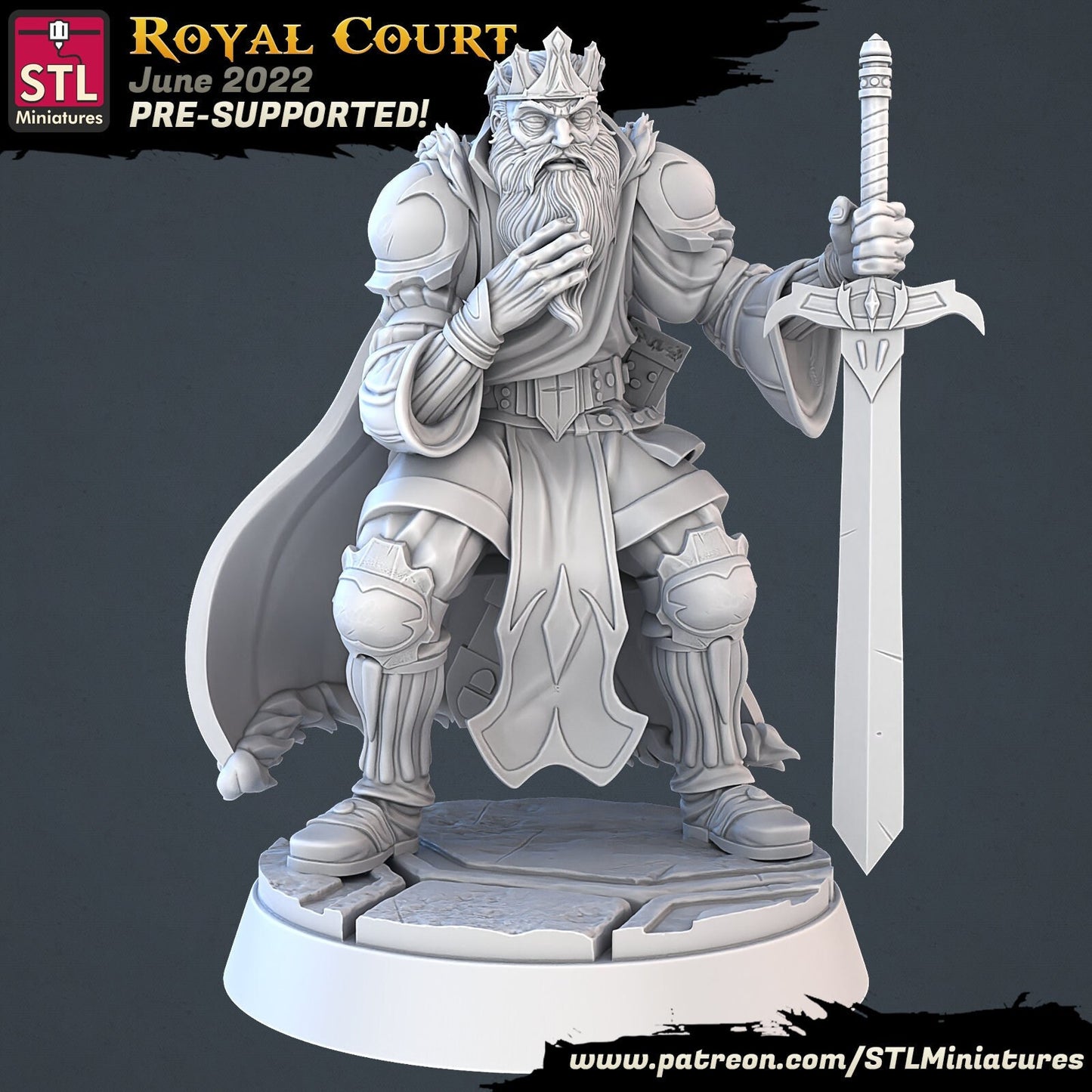 Old King - Royal Court Set