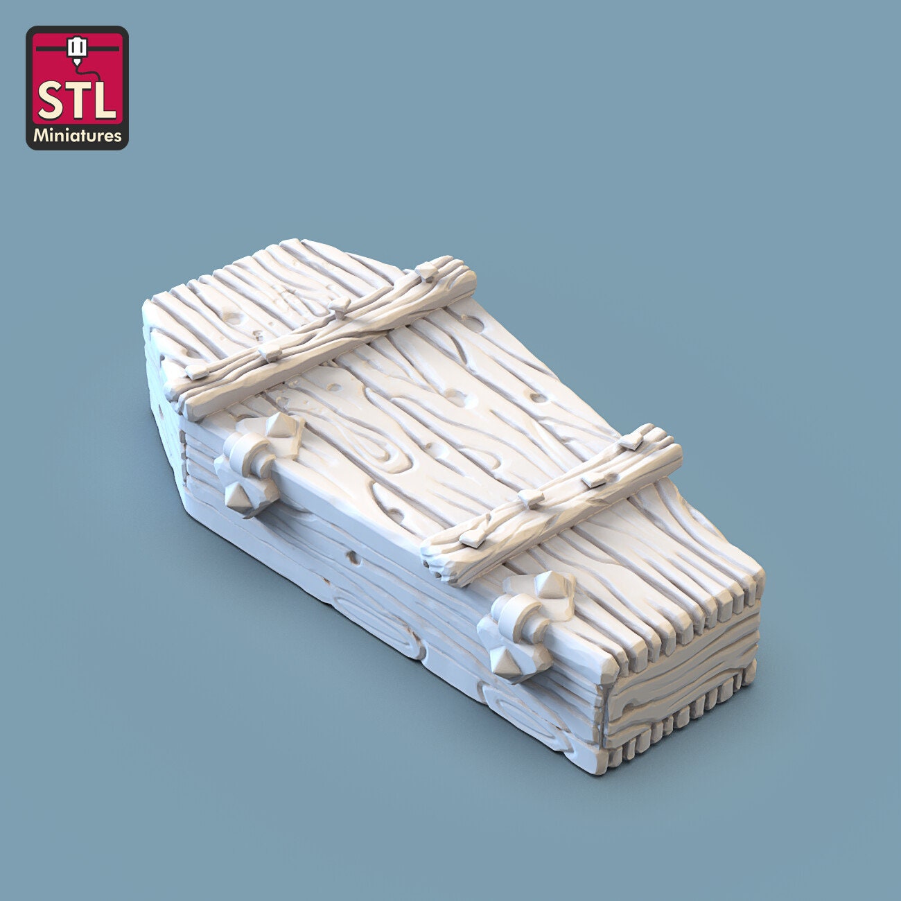 Coffin - Unpainted Miniature