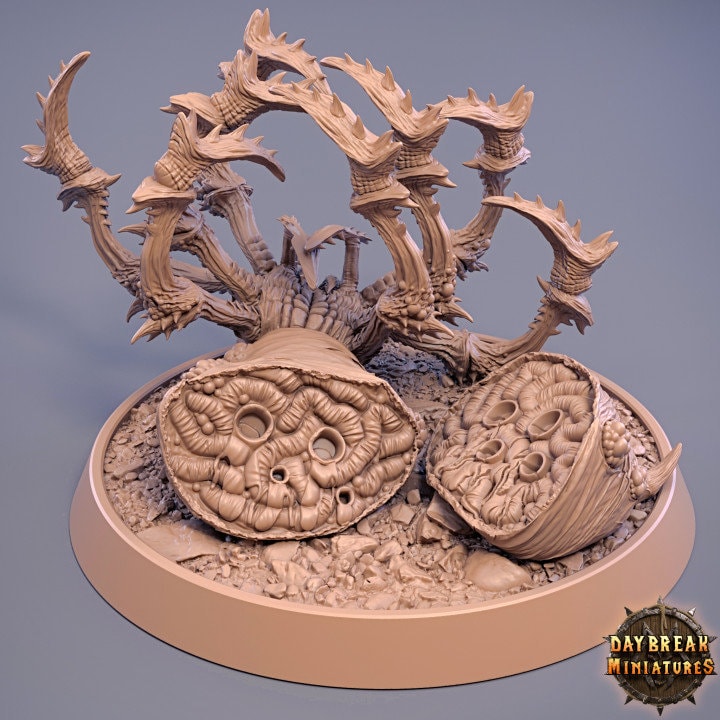 Giant Spider - Dead - Unpainted Miniature