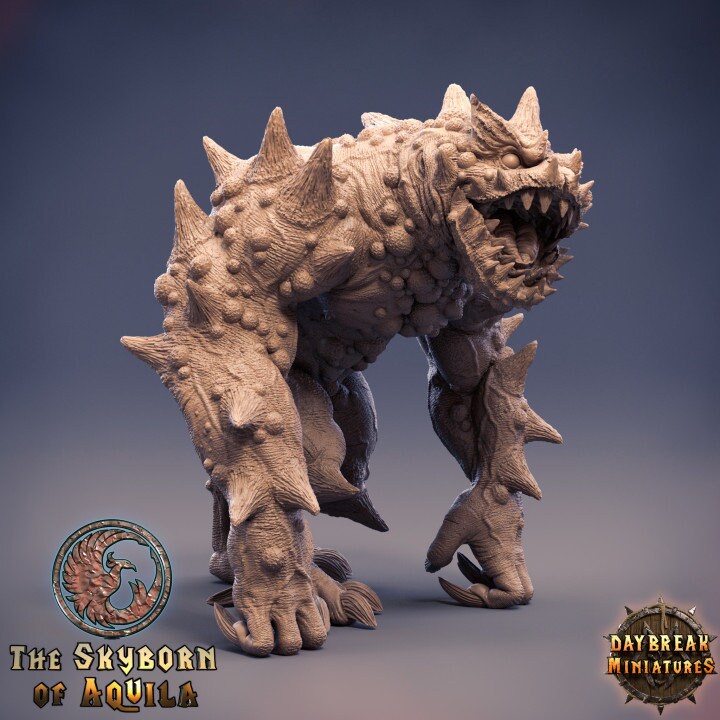 Black Slaad - Unpainted Miniature