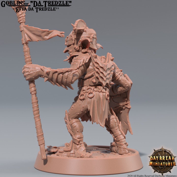 Effa da Tredzle - Goblin Miniature