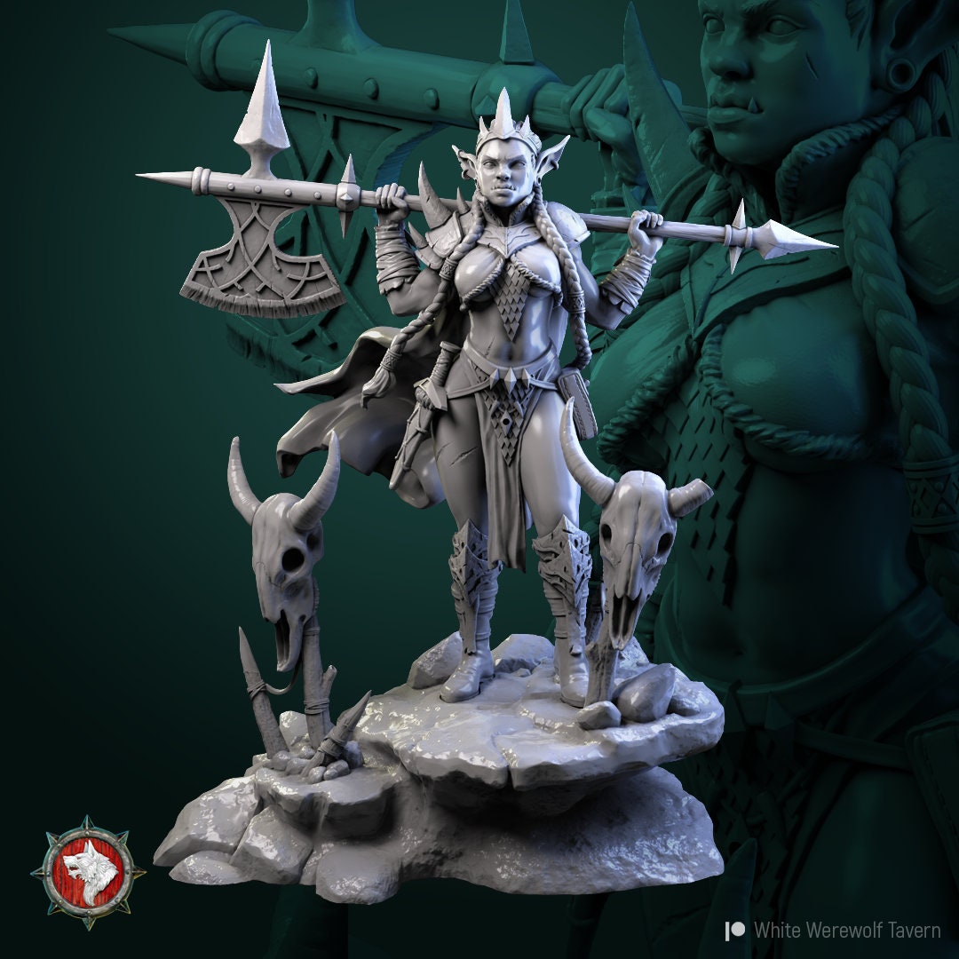 Goblin Queen - Unpainted Miniature