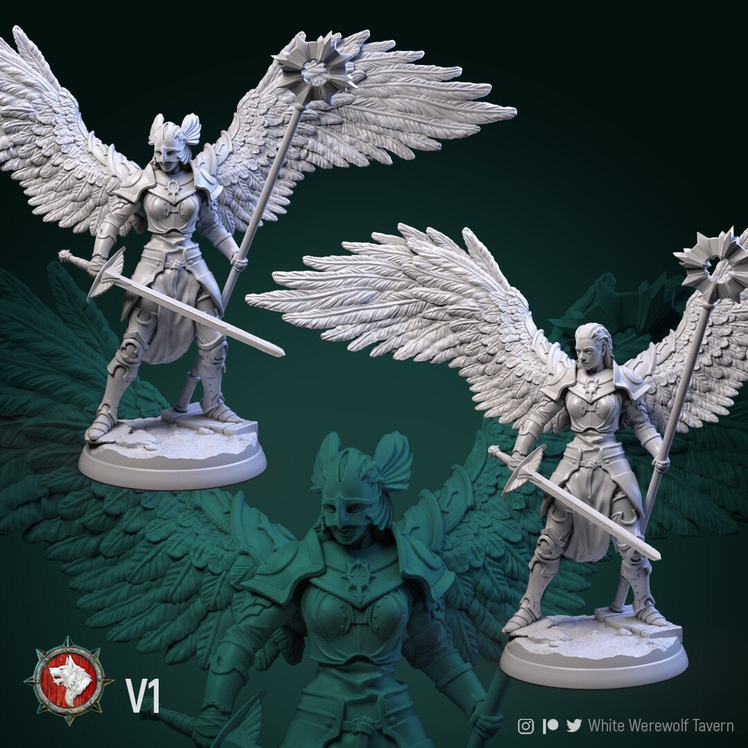 Valkyrie - Pose 1 - Unpainted Miniature