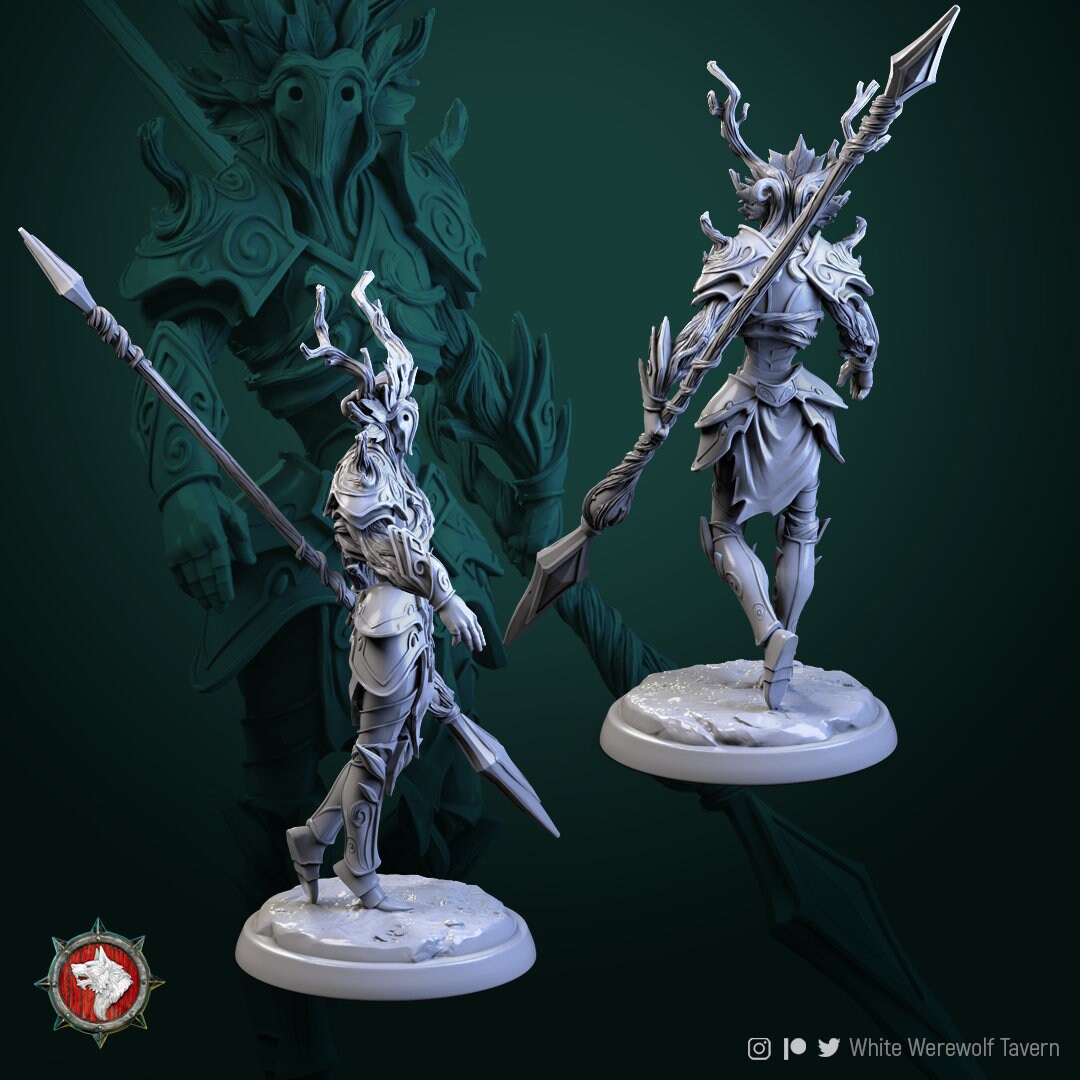 Dendroid - Pose 2 - Unpainted Miniature