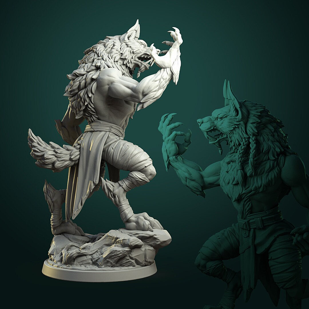 Karrash - Pose 2 - Unpainted Miniature