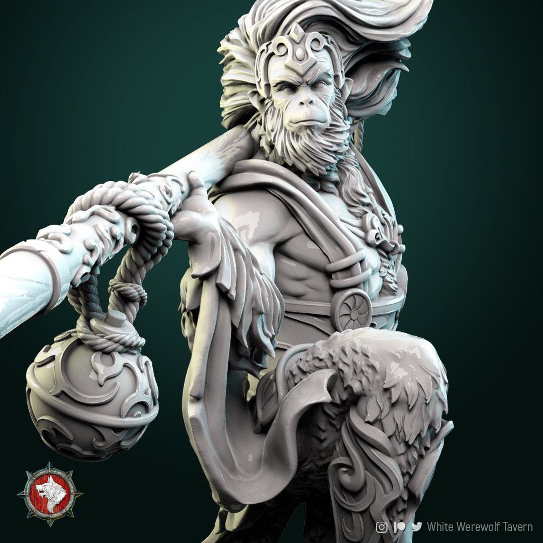 Garoto Warlord - Unpainted Miniature