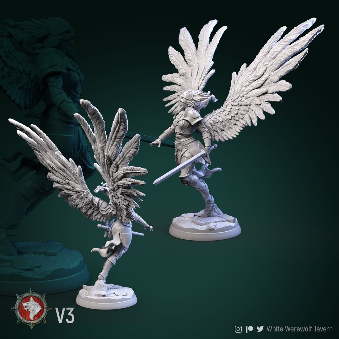 Valkyrie - Pose 3 - Unpainted Miniature