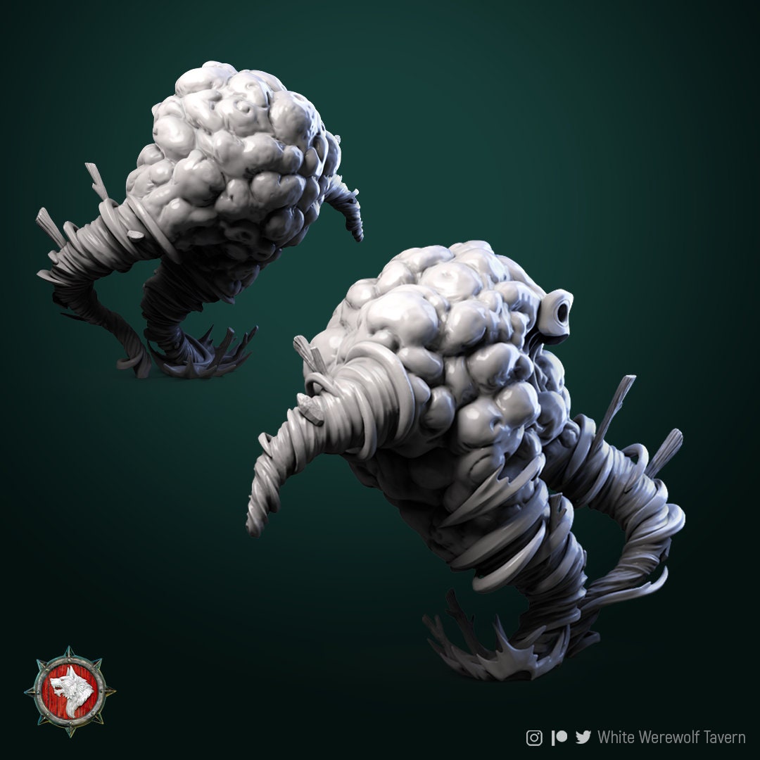 Large Air Elemental - Unpainted Miniature