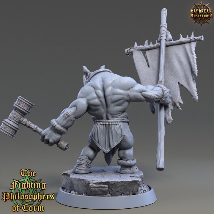Patro Steadfast - Rhinofolk - Unpainted Miniature