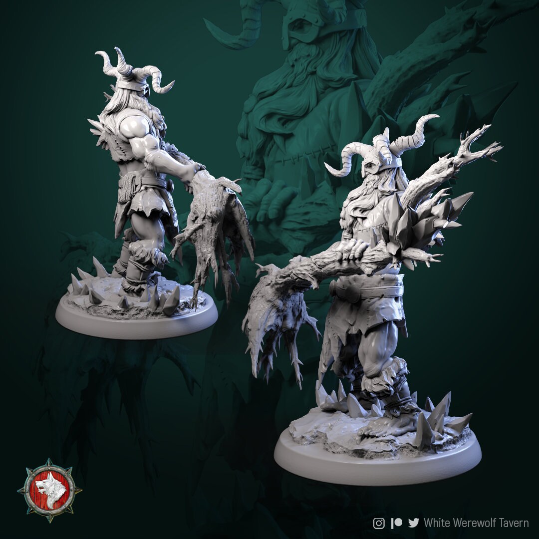Frost Giant - Tree - Unpainted Miniature