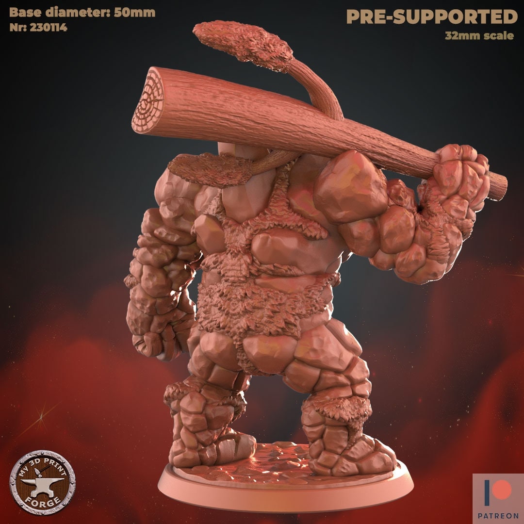 Mountain Giant - Tree - Unpainted Miniature