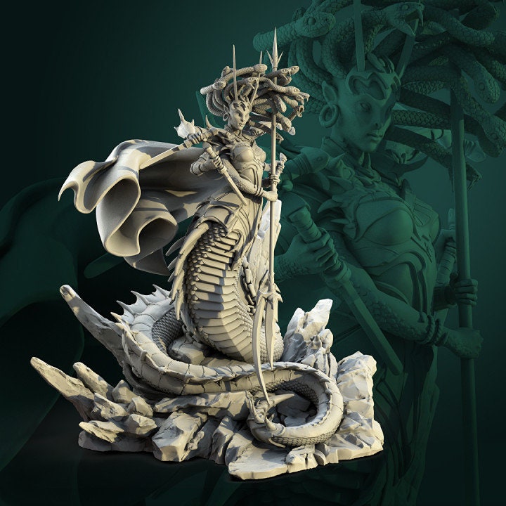 Medusa - Unpainted Miniature