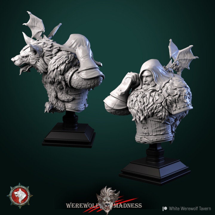 Waclaw the Werewolf Slayer Bust