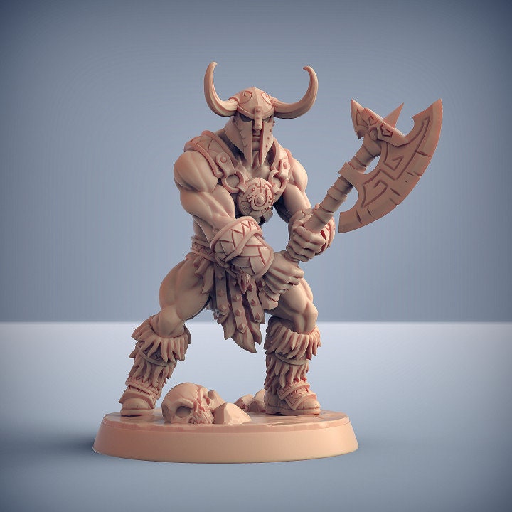 Dragonpeak Barbarian - Pose A - Unpainted Miniature