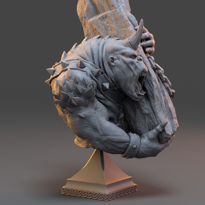 Tjundra Crusher - Ogre Bust