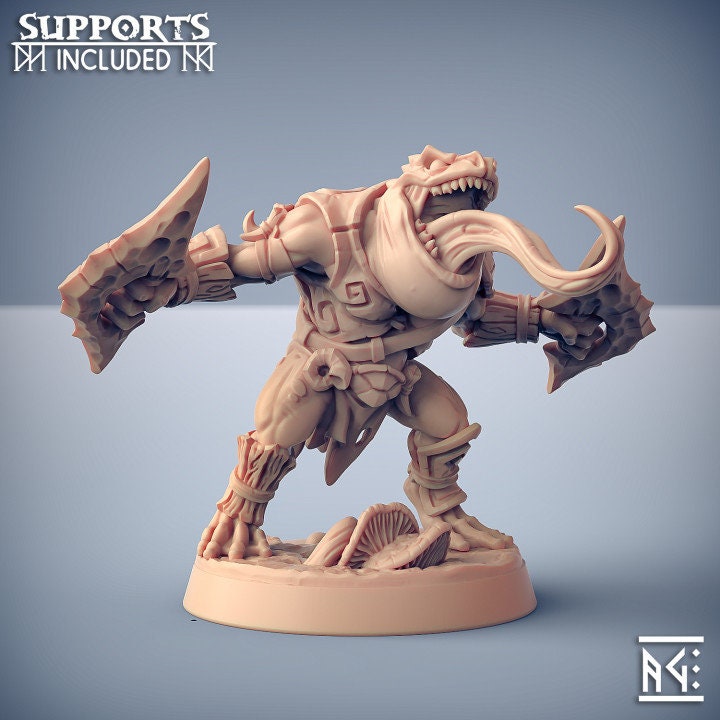 Swamp Gurunda - Pose C - Unpainted Miniature