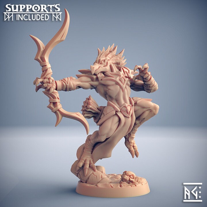 Eye-Cult Gryphkin - Pose A - Unpainted Miniature