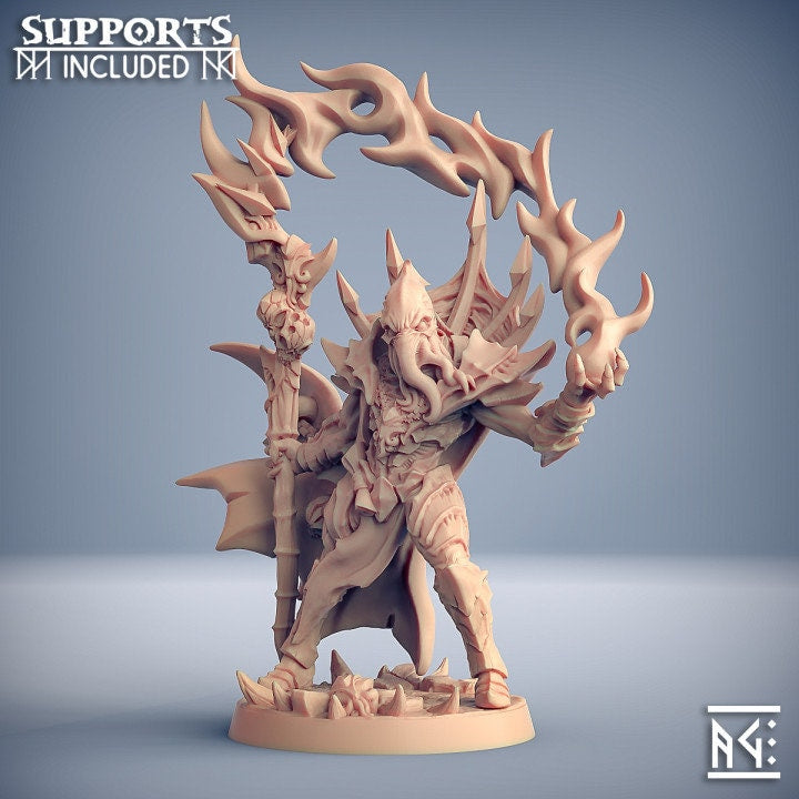 Slathos the Soul Stealer - Depth One - Unpainted Miniature