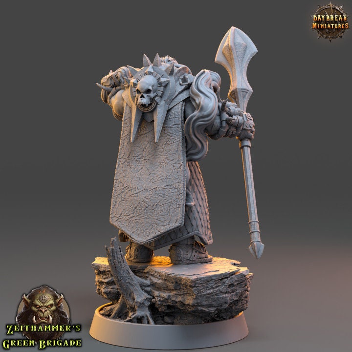 Bodraz of the Void - Zeithammer's Green Brigade - Unpainted Miniature