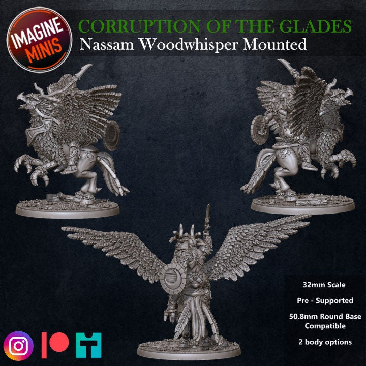 Nassam Woodwhisper - Mounted Sentinel