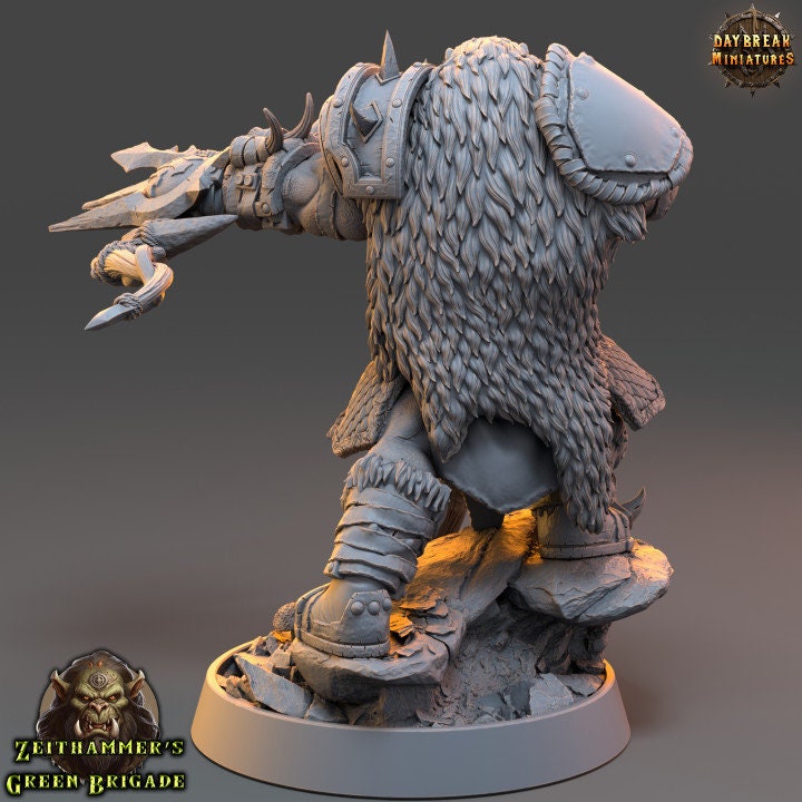 Poler Gagg - Zeithammer's Green Brigade - Unpainted Miniature