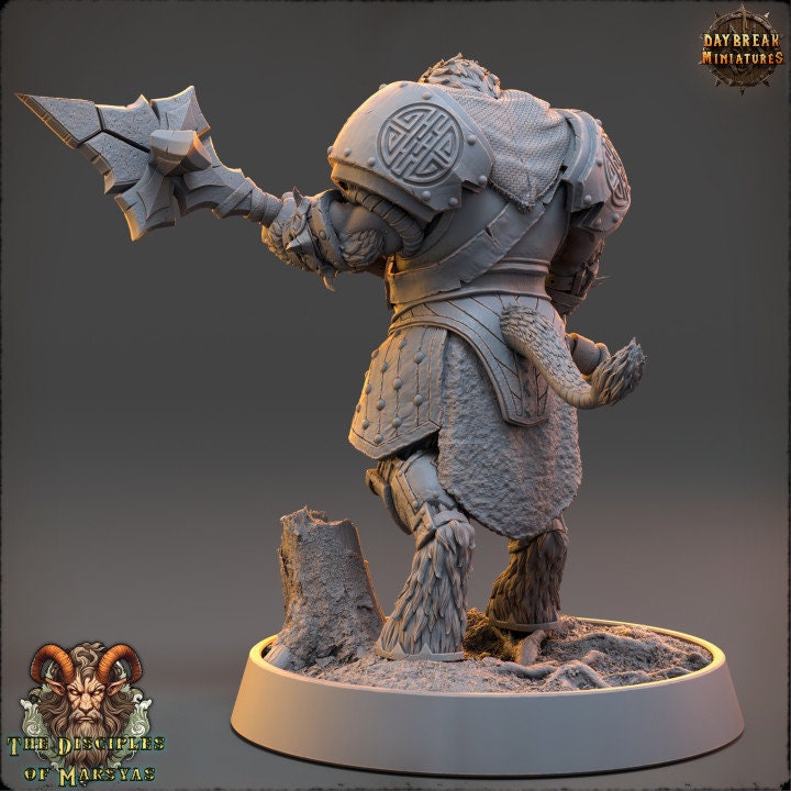 Drixczar the Devoted - The Disciples of Marsyas - Unpainted Miniature