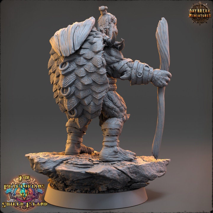 Ortlagus - The Praetorians of Shield Island - Unpainted Miniature
