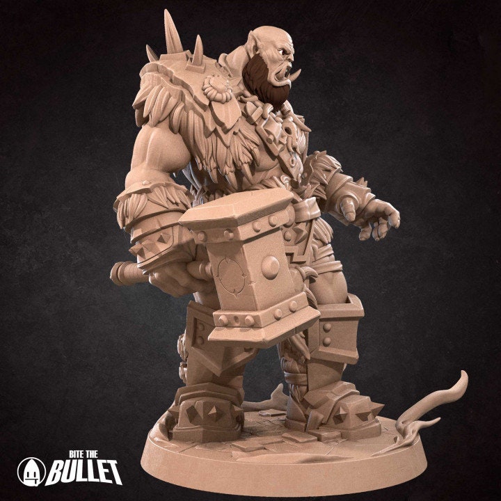 Orc Warchief - Unpainted Miniature