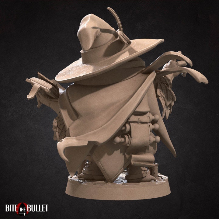 Owlfolk Wizard - Unpainted Miniature