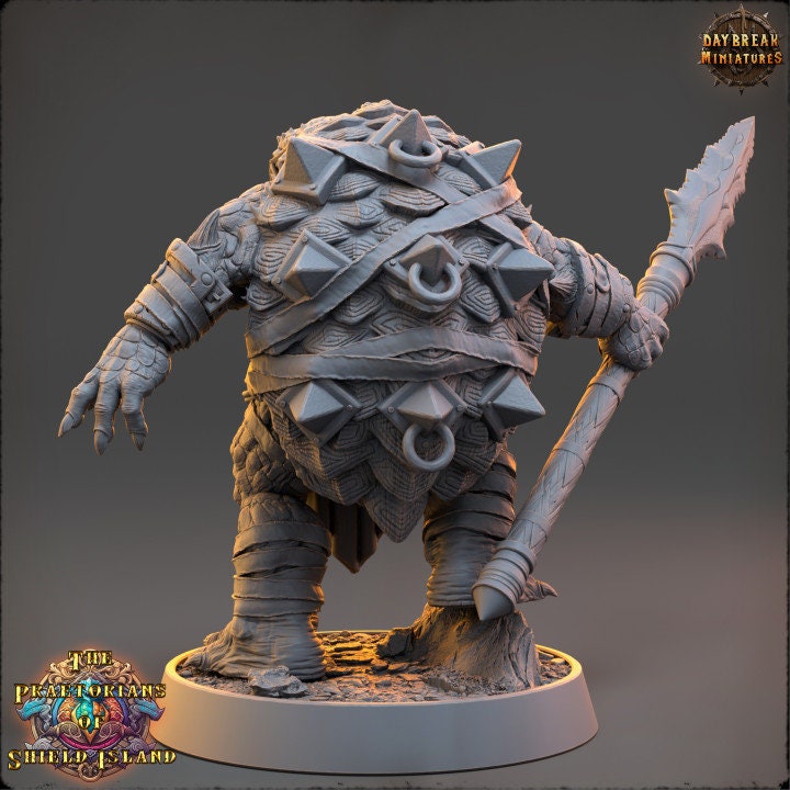 Daqvog - The Praetorians of Shield Island - Unpainted Miniature