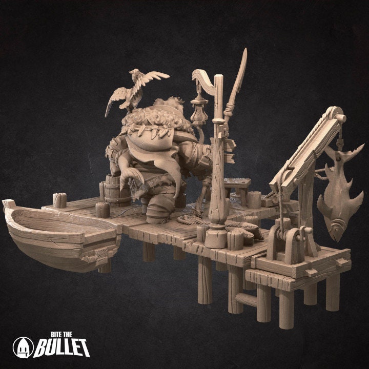Port Set - Unpainted Miniature